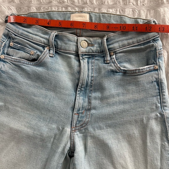 MOTHER The Insider Crop Step Fray Fresh Catch Sz 26 - Picture 5 of 11